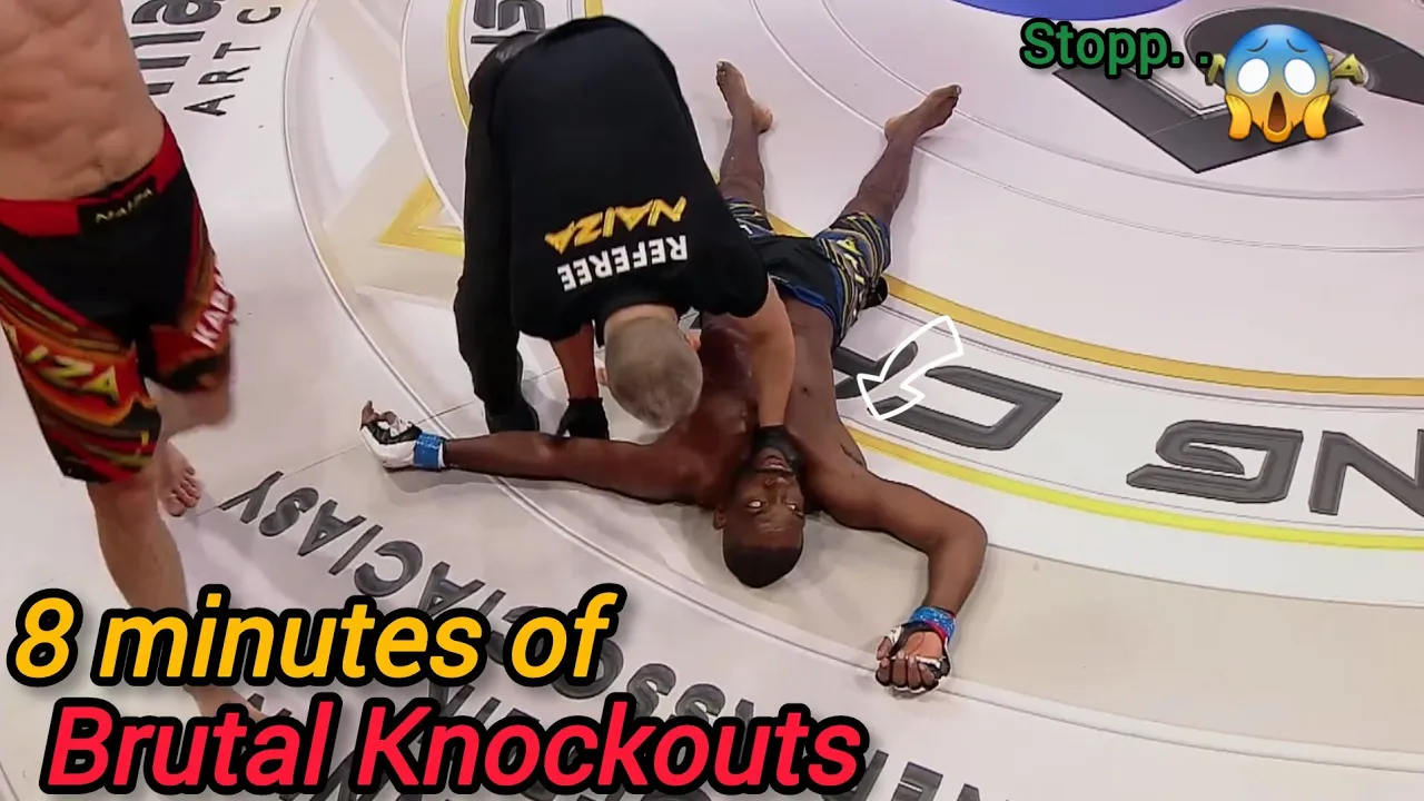 " 8 Minutes Of Brutal KNOCKOUTS You Can't Miss Watching 😱 " 