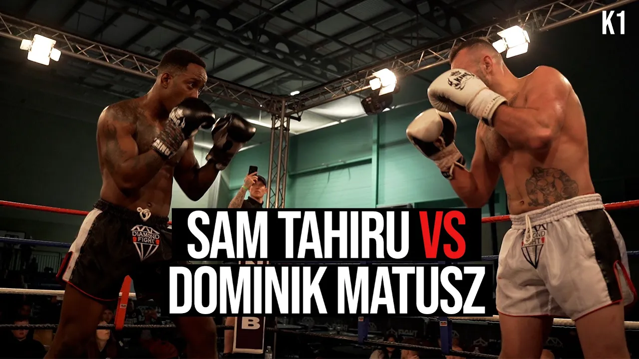 Sam Tahiru vs Dominik Matusz | Siam Boxing | K1 Fight background