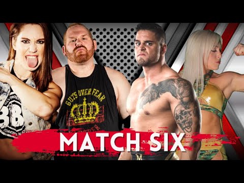 58. Mark Wheeler & Taylor Rising vs. Cat Power & Eddie Osbourne - NEW 5 (Match #6 of 10) backdrop