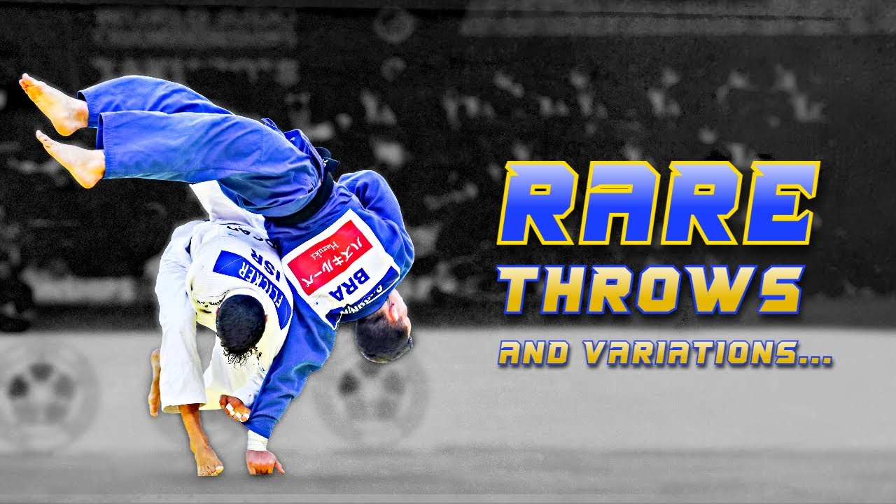 The most rare and unorthodox Judo throws captured on camera background