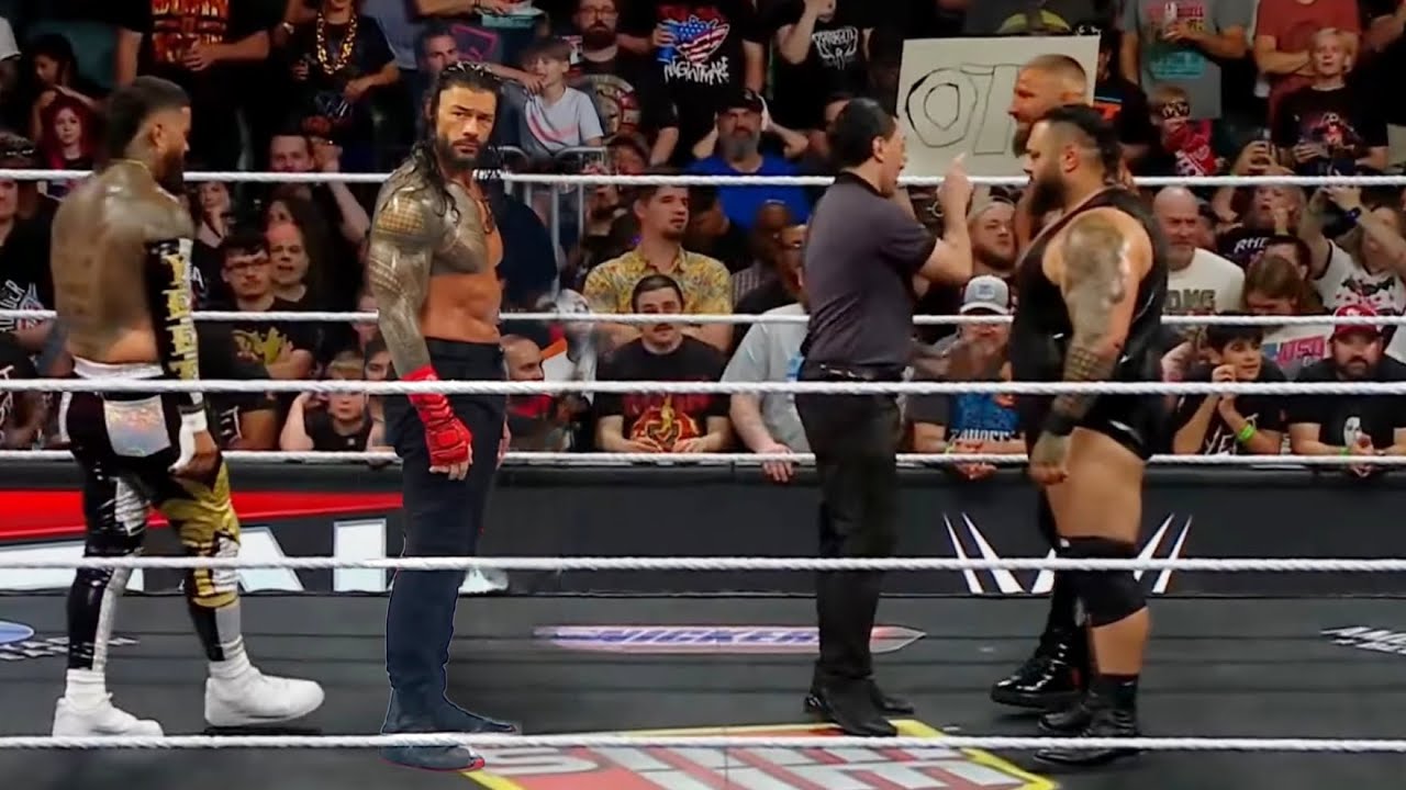 WWE 29 July 2025 Roman Reigns & Jey Uso Vs Bron Breakker & Bronson Reed Full Match Highlights