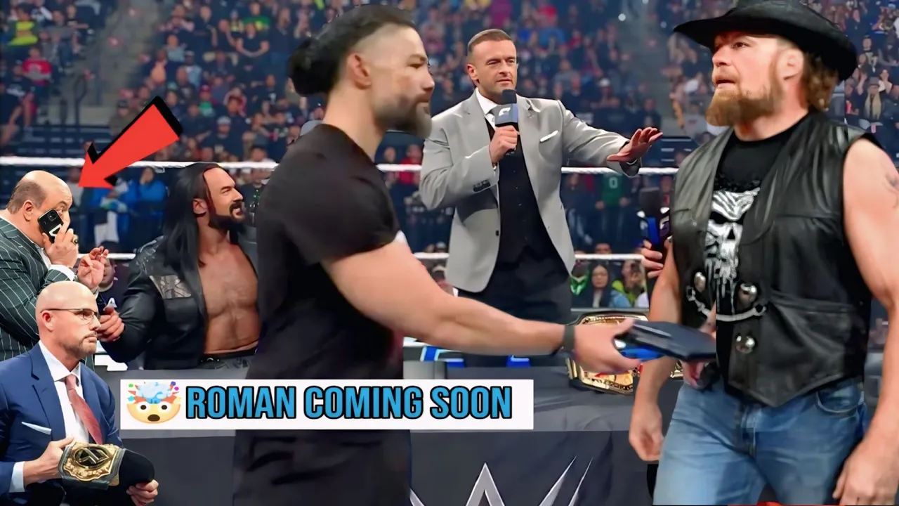 WWE , Roman Reigns can destroy Brock Lesnar in anger | Paul Hyman with  drew mcintyre , review 2026