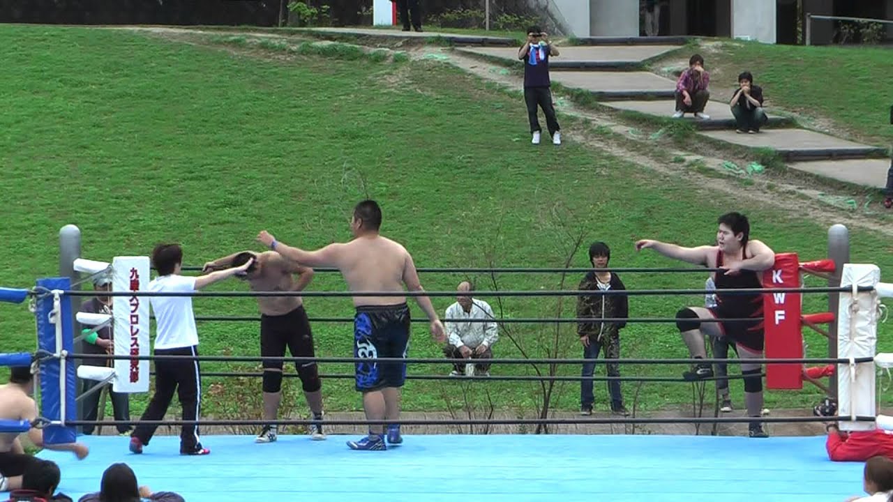 2011/11/6【10】第52回香椎祭 3日目 第1試合 =九州産業大学プロレス研究部=