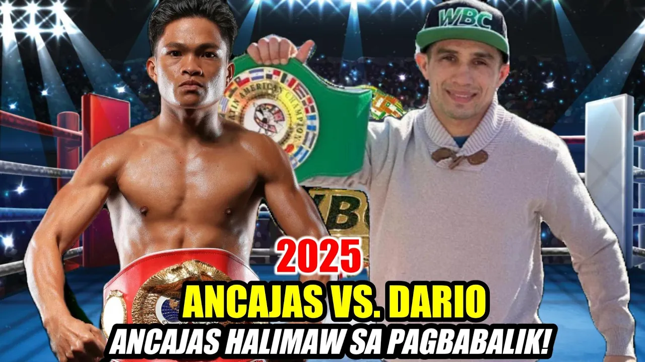 ANCAJAS VS DARIO 2025 LATEST! ANCAJAS ANG BAGSIK 2X BAGSAK ANG LATINO