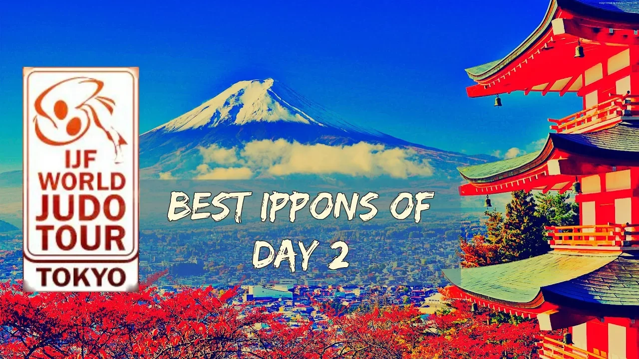 Best ippons in day 2 of Judo Grand Slam Tokyo 2017 background