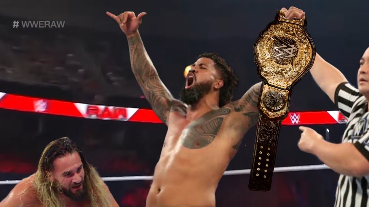 Jey Uso Wins World Heavyweight Championship & Seth Rollins Lose WWE Raw 2023 Highlights backdrop