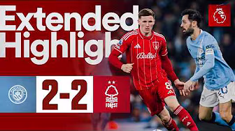 Manchester City vs Nottingham Forest | Premier League | Extended Highlights 🎬