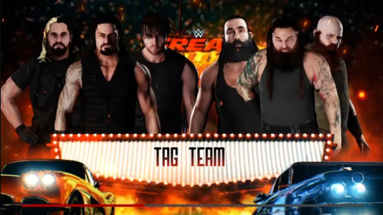 The Shield vs The Wyatt Family. WWE 2K18
