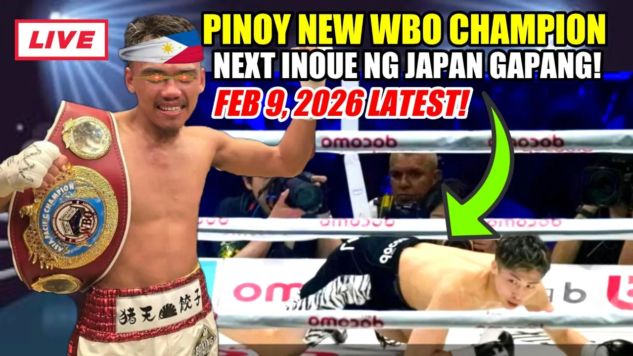 FEB 9 2026 LATEST | PINOY NAG WBO CHAMPION! NEXT INOUE BAGSAK SA JAPAN!