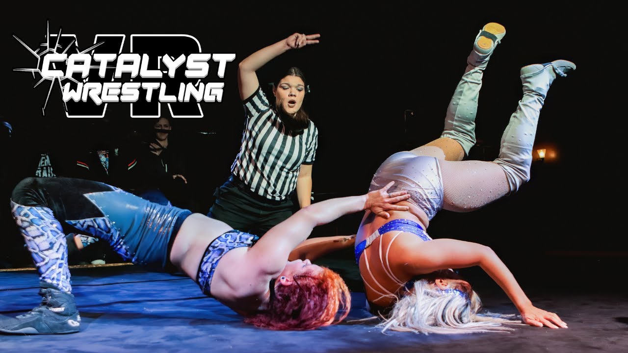 CATALYST VR | Masha Slamovich vs JC Storm | Free Womens' Wrestling background
