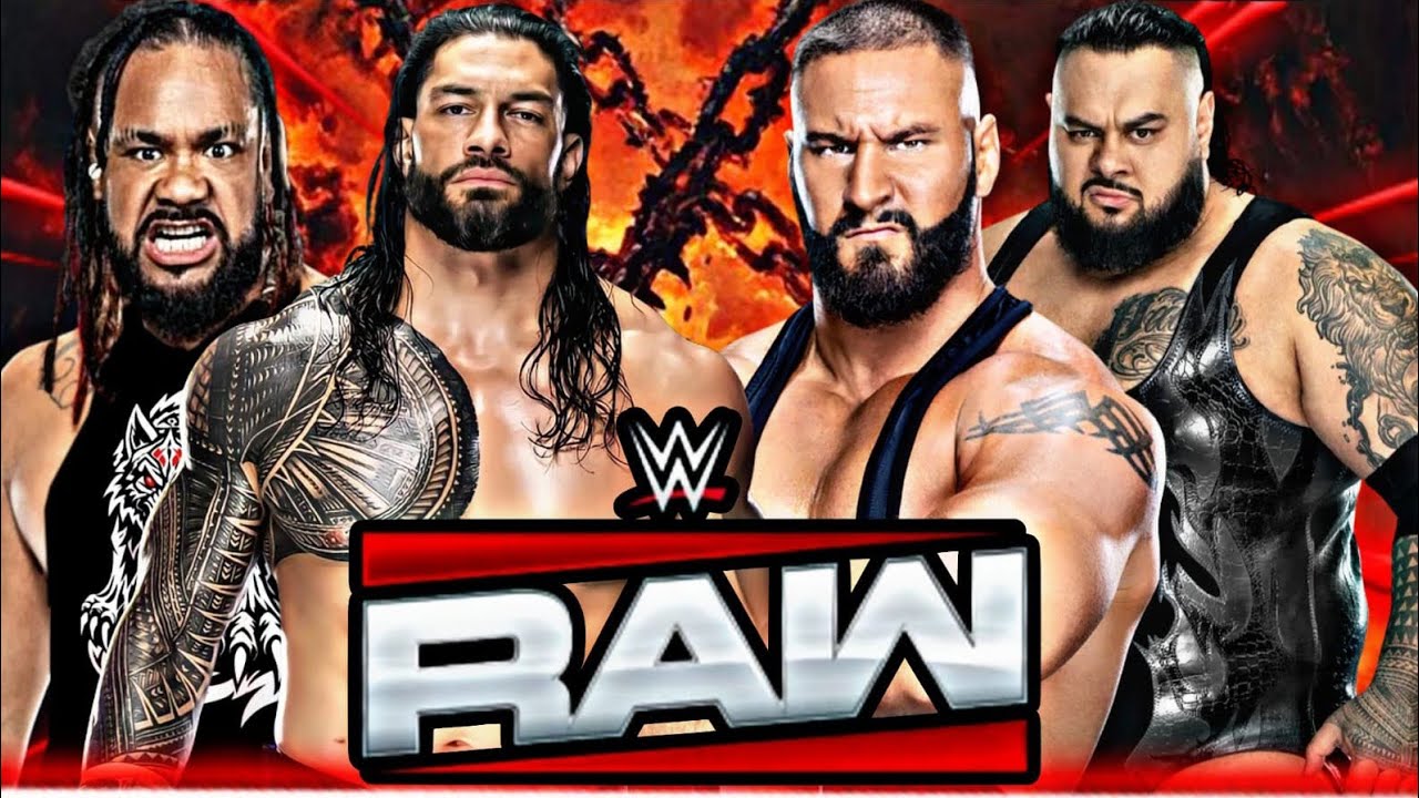 FULL MATCH - Roman Reigns & Jacob Fatu Vs. Bron Breaker & Bronson Reed : WWE RAW Netflix 2025