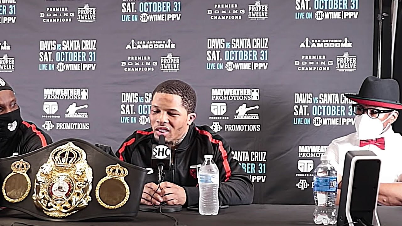 GERVONTA DAVIS IMMEDIATE REACTION AFTER KNOCKING OUT LEO SANTA CRUZ KO!!