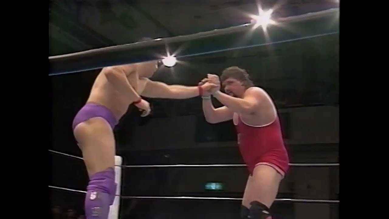 Nobuhiko Takada & Kazuo Yamazaki vs Gary Albright & Tom Burton (UWFi 2-15-92)