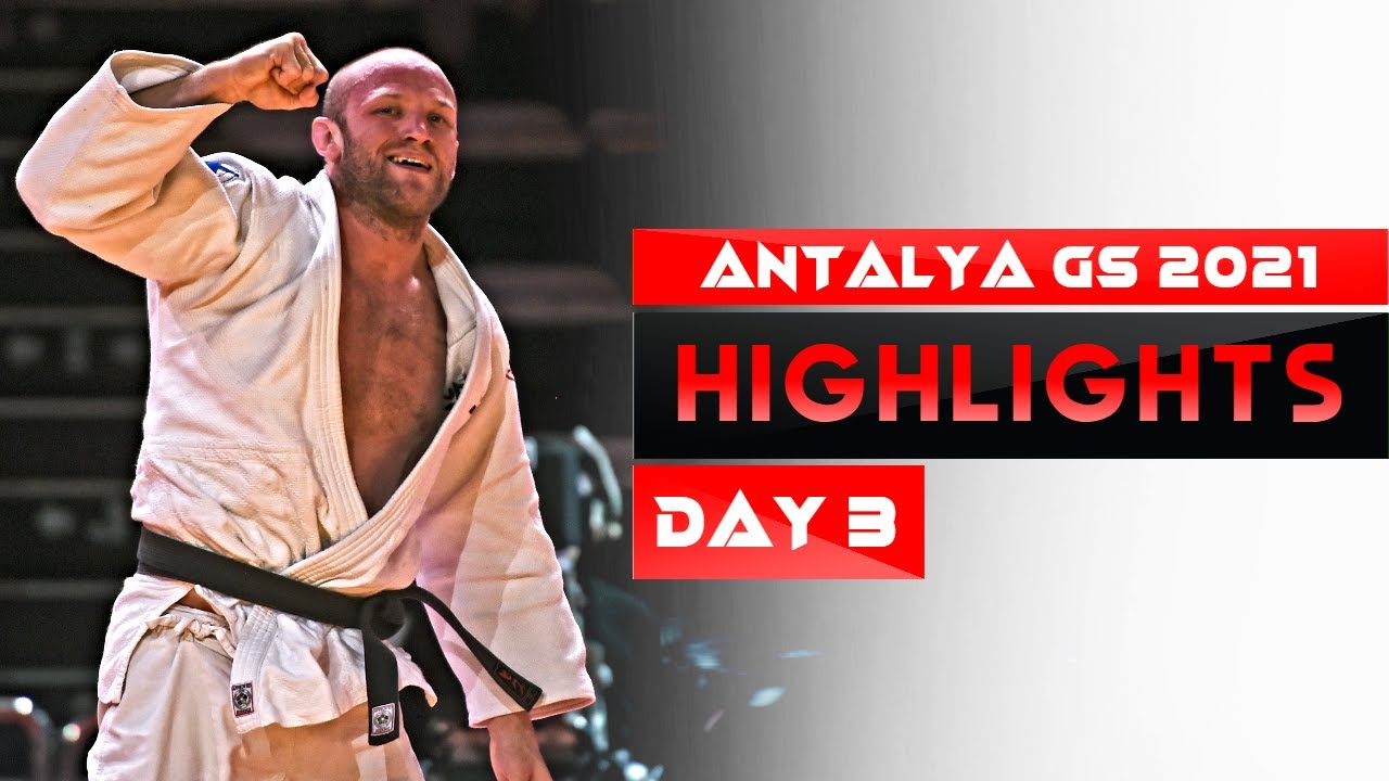 Top 15 ippons in Day 3 of Judo Grand Slam Antalya 2021 (Дзюдо2021/柔道2021) background