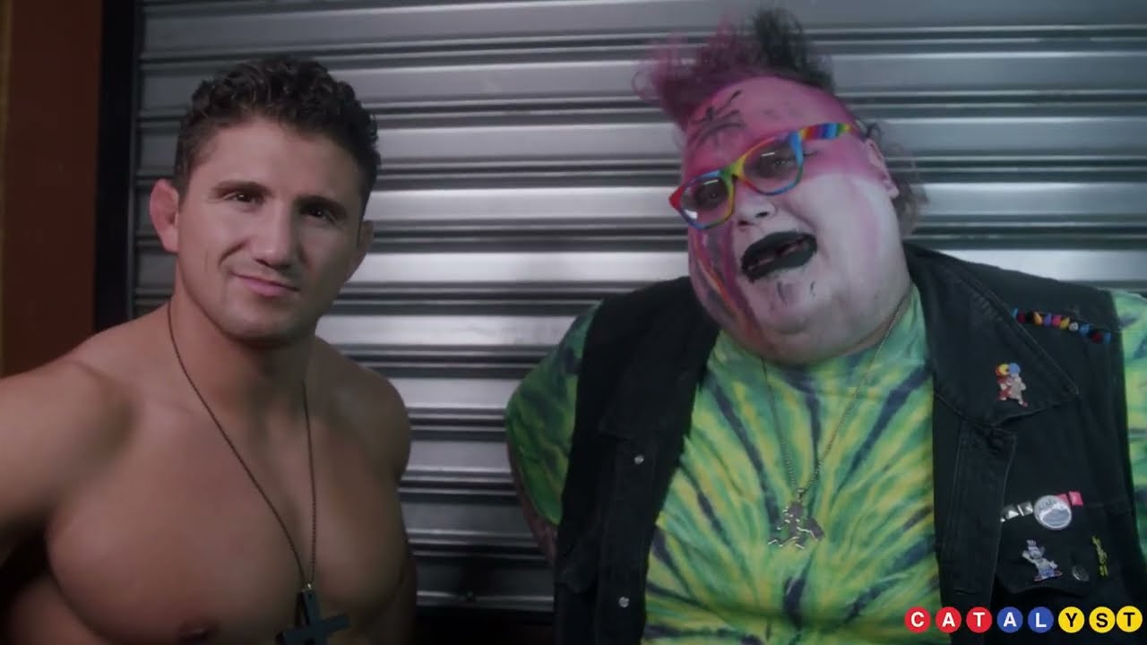 Six wrestlers walk into The Bell House