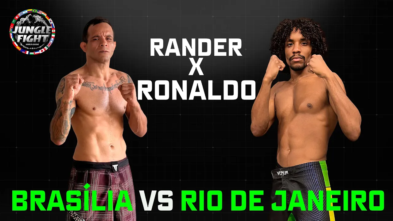JUNGLE FIGHT 135 l RONALDO FREESTYLE X RANDER JUNIO backdrop
