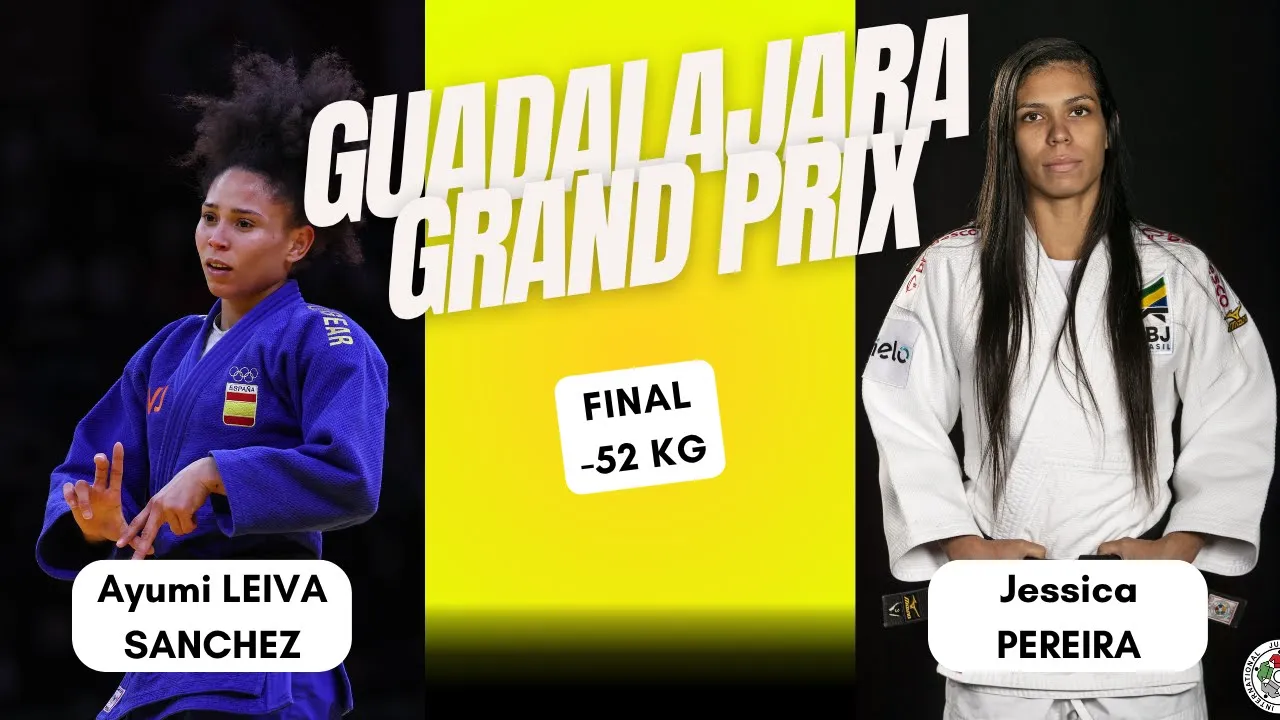 Ayumi LEIVA SANCHEZ VS Jessica PEREIRA Guadalajara Grand Prix 2025 GOLD medal contest -52 kg backdrop