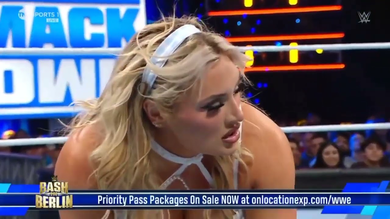 WWE ~ Michin vs. Tiffany Stratton: SmackDown 7/19/24 background