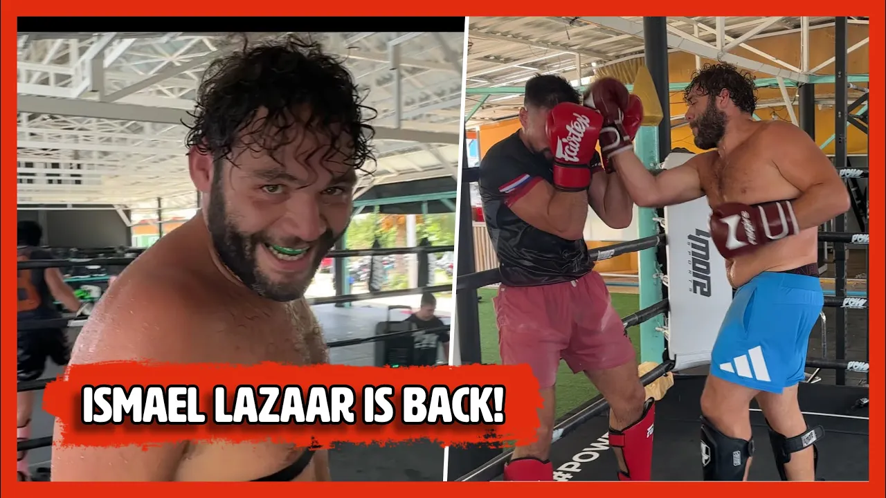 Ismael Lazaar Humbled Me in Sparring | Glory Heavyweight Makes His Comeback 