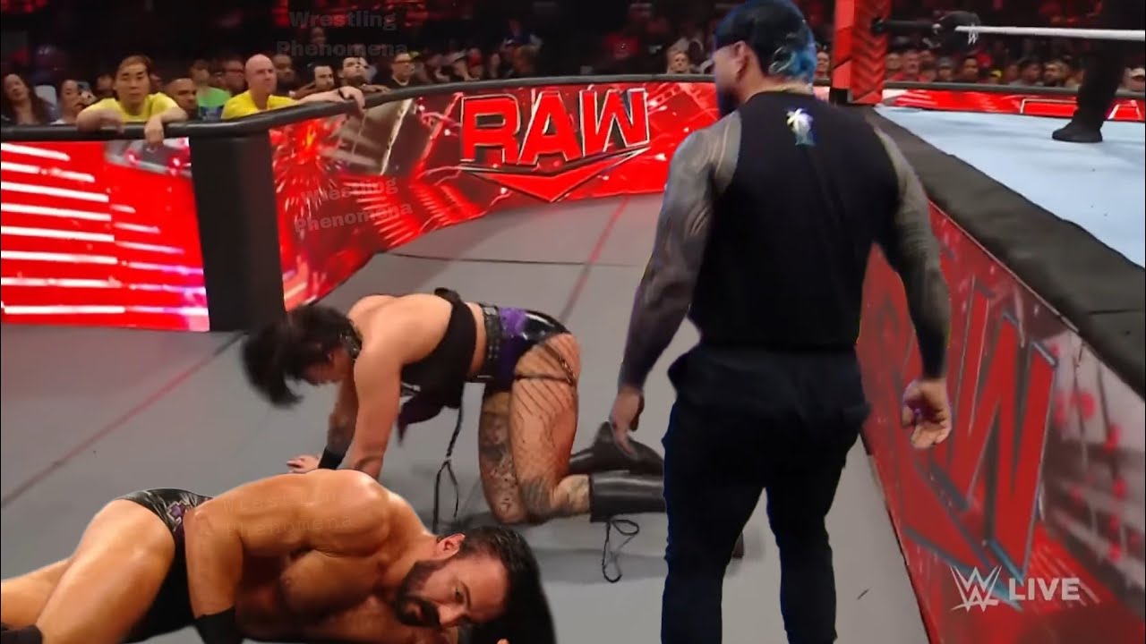 Jey Uso Brutal Attack Rhea Ripley & Joins Team Cody WWE Raw 2023
