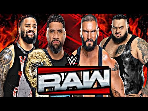 FULL MATCH - Jey Uso & Jimmy Uso Versus Bron Breaker & Bronson Reed : WWE RAW Netflix 2025