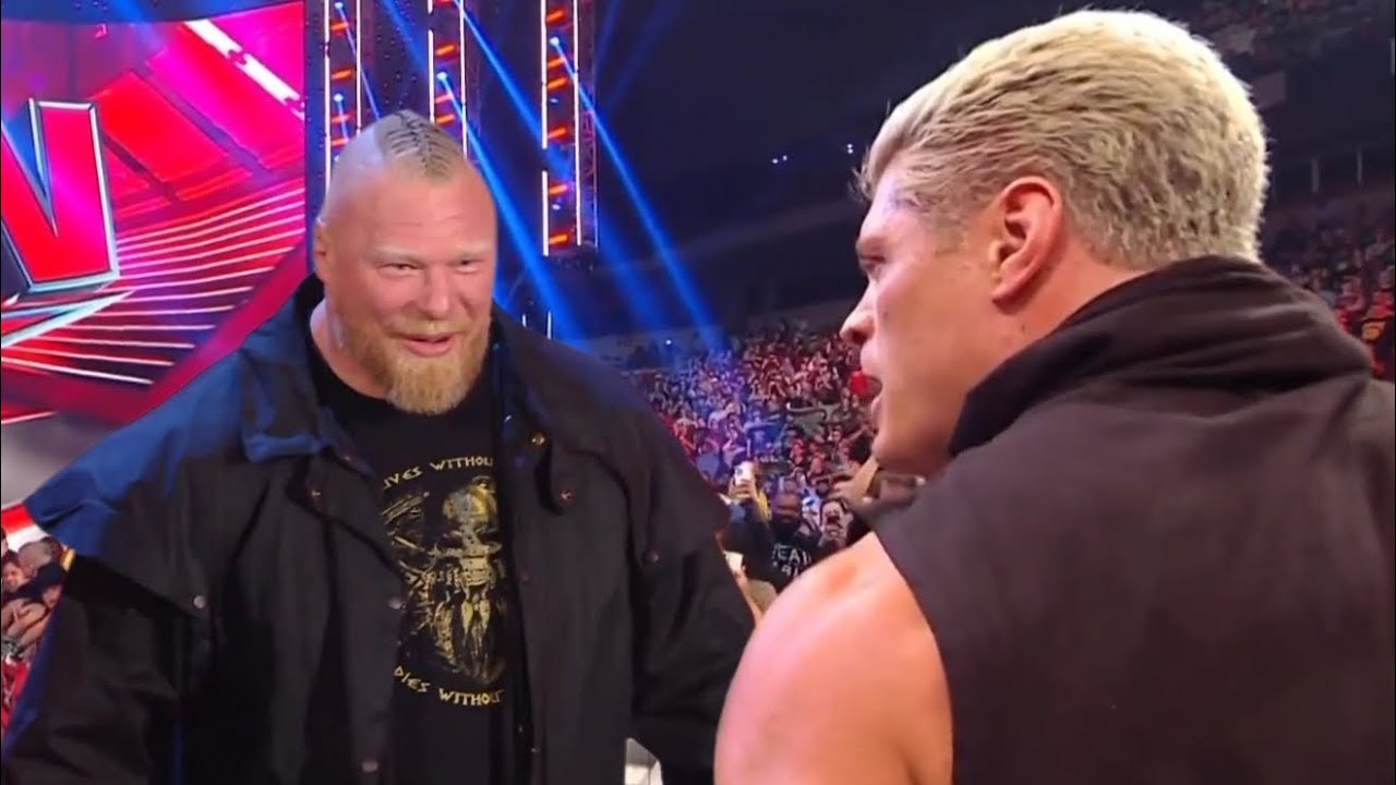 Angry Cody Rhodes Destroys Brock Lesnar Full Fight WWE Raw Highlights 2023 ! wwe raw today backdrop