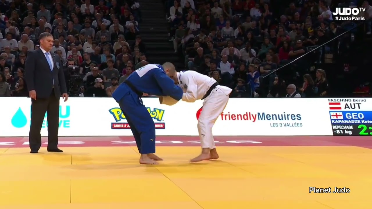 Bernd FASCHING 🇦🇹 🆚️ Kote KAPANADZE 🇬🇪 | утешительная схватка /-81кг | Большой Шлем Париж 2026