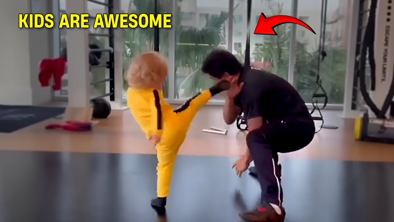 Martial Arts Kids in Action đ„ | Incredible Power, Speed & Awesome Kicking Skills background