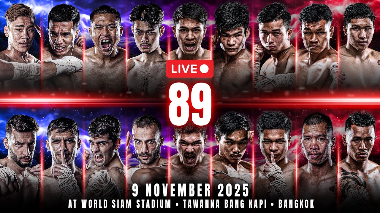 🔴 LIVE THAI FIGHT LEAGUE #89 | 9 November 2025