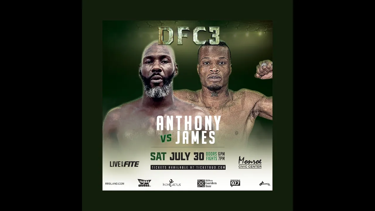 CO MAIN EVENT Christopher Anthony vs Montrel James background
