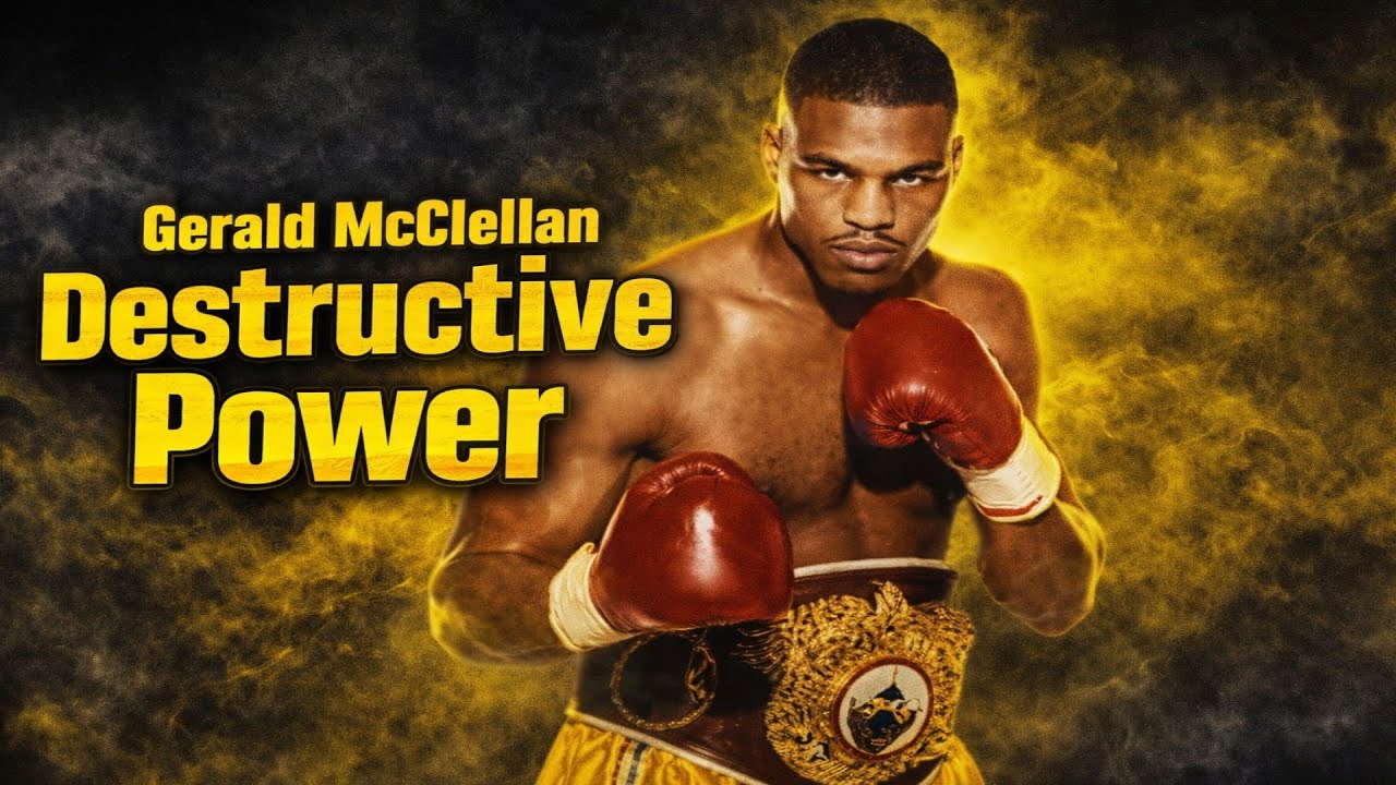 The Destructive Power of Gerald McClellan background