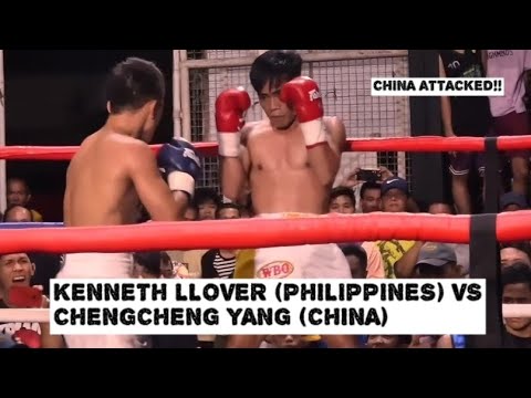 CHINA ATTACKED!!! KENNETH LLOVER (PHILIPPINES) VS CHENGCHENG YANG (CHINA) CONTROVERSIAL!