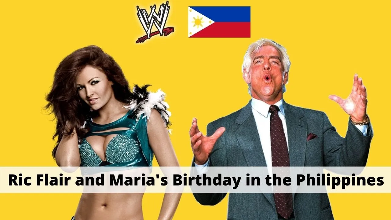 Ric Flair and Maria's Birthday during WWE Philippines 2006 Tour