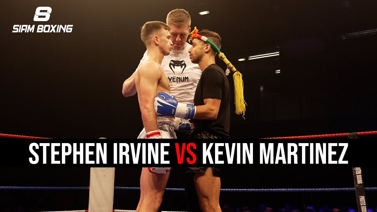 Stephen Irvine vs Kevin Martinez | Supershowdown Full Fight | Siam Boxing background