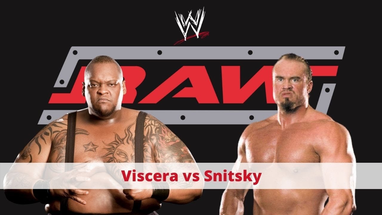 WWE Raw Live Tour in Manila 2006: Viscera vs Gene Snitsky background