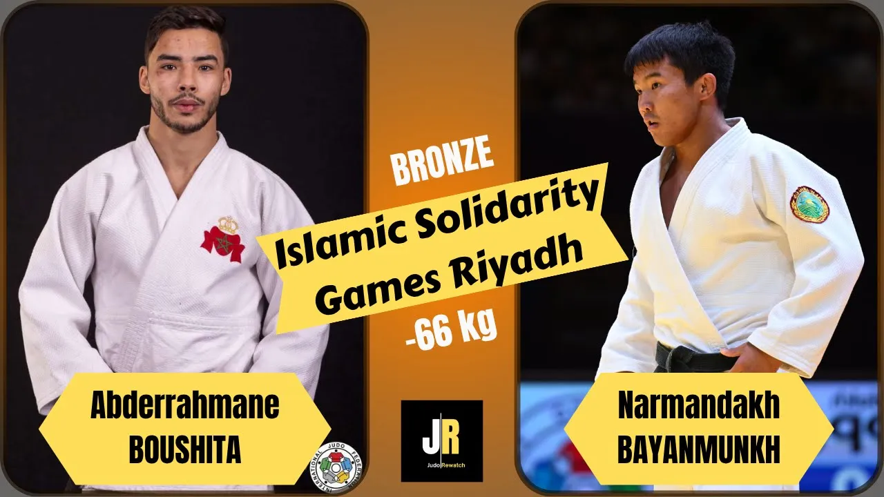 Abderrahmane BOUSHITA VS Narmandakh BAYANMUNKH Islamic Solidarity Games Riyadh | Bronze medal -66 kg