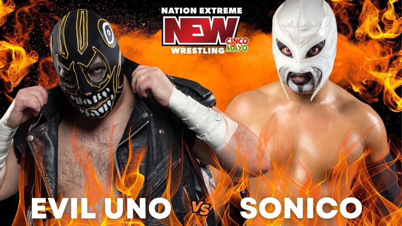 146. Evil Uno vs. Sonico - NEW Cinco De Mayo 2 - Vancouver, Canada background