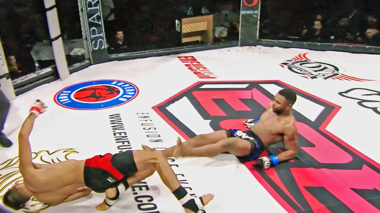 Best Knockouts & CRAZY Cage Moments From ECE background