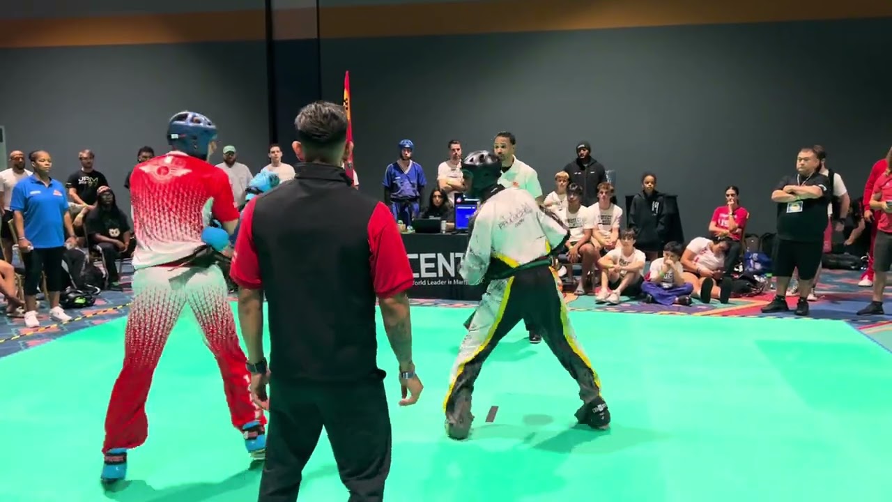 Kareem Abdulla vs Arans Rancaas Men's Middleweight Sparring - US Open 2025 background