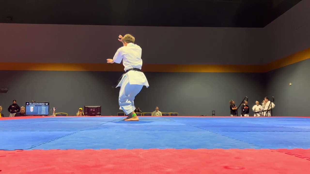 Luca Ricotti Men’s Japanese Okinawan Forms - US Open 2025 backdrop