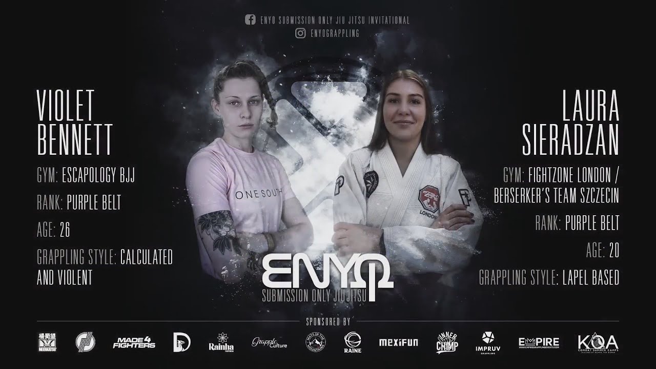 Violet Bennett vs Laura Sieradzan: Enyo Grappling August 2022