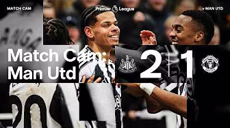LATE DRAMA! Match Cam 🎥 Newcastle United 2 Manchester United 1