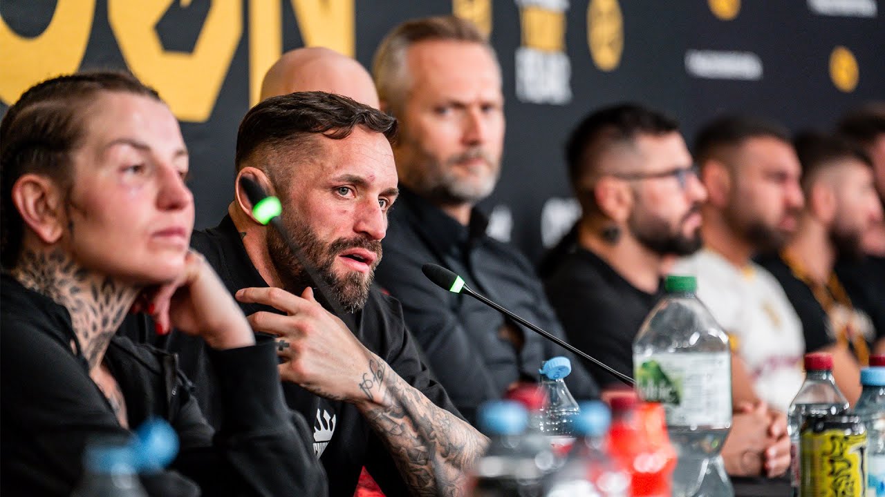 Pozápasová tisková konference 🇨🇿🇸🇰 | OKTAGON 78