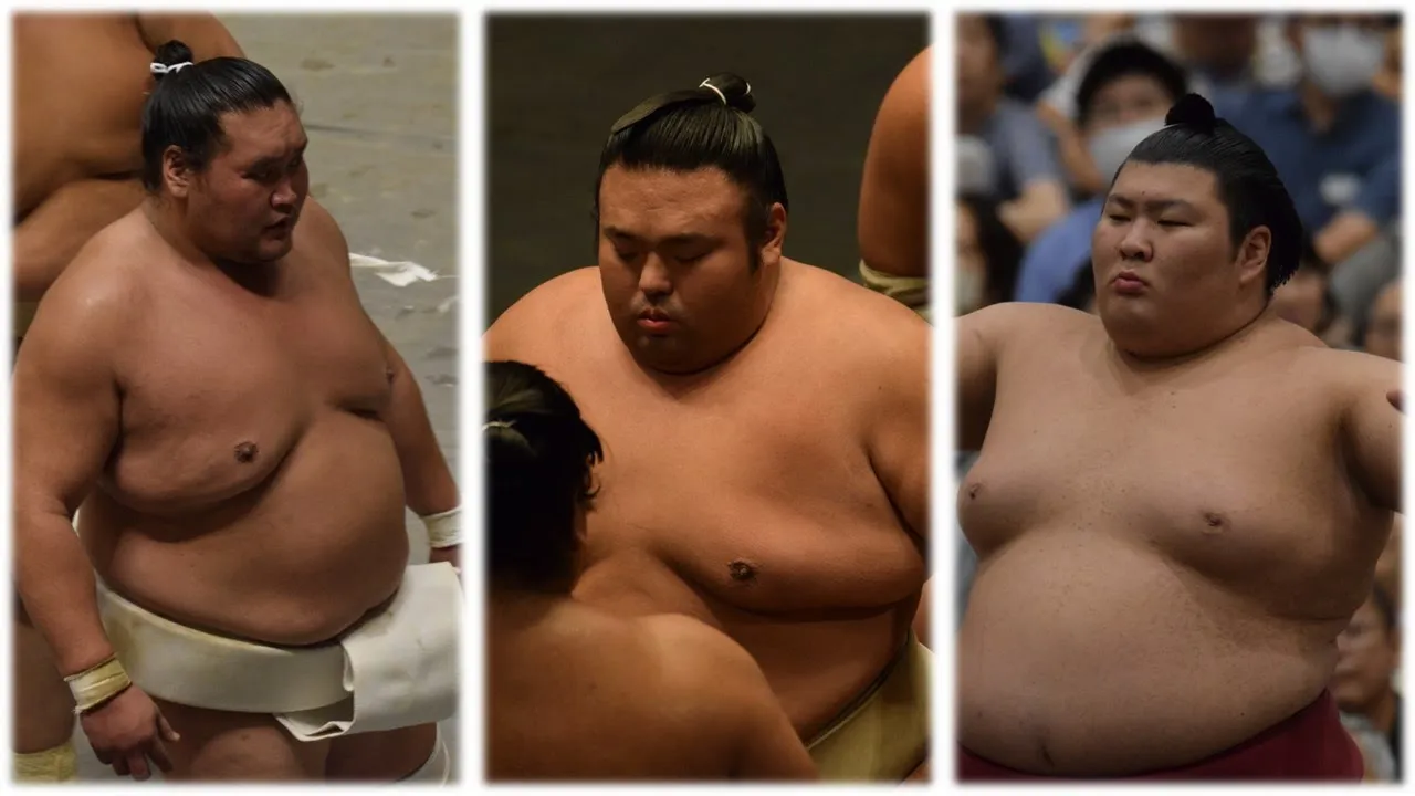Final training reports (Sep 7th): Terunofuji (not competing), Takakeisho, Daieisho, Atamifuji