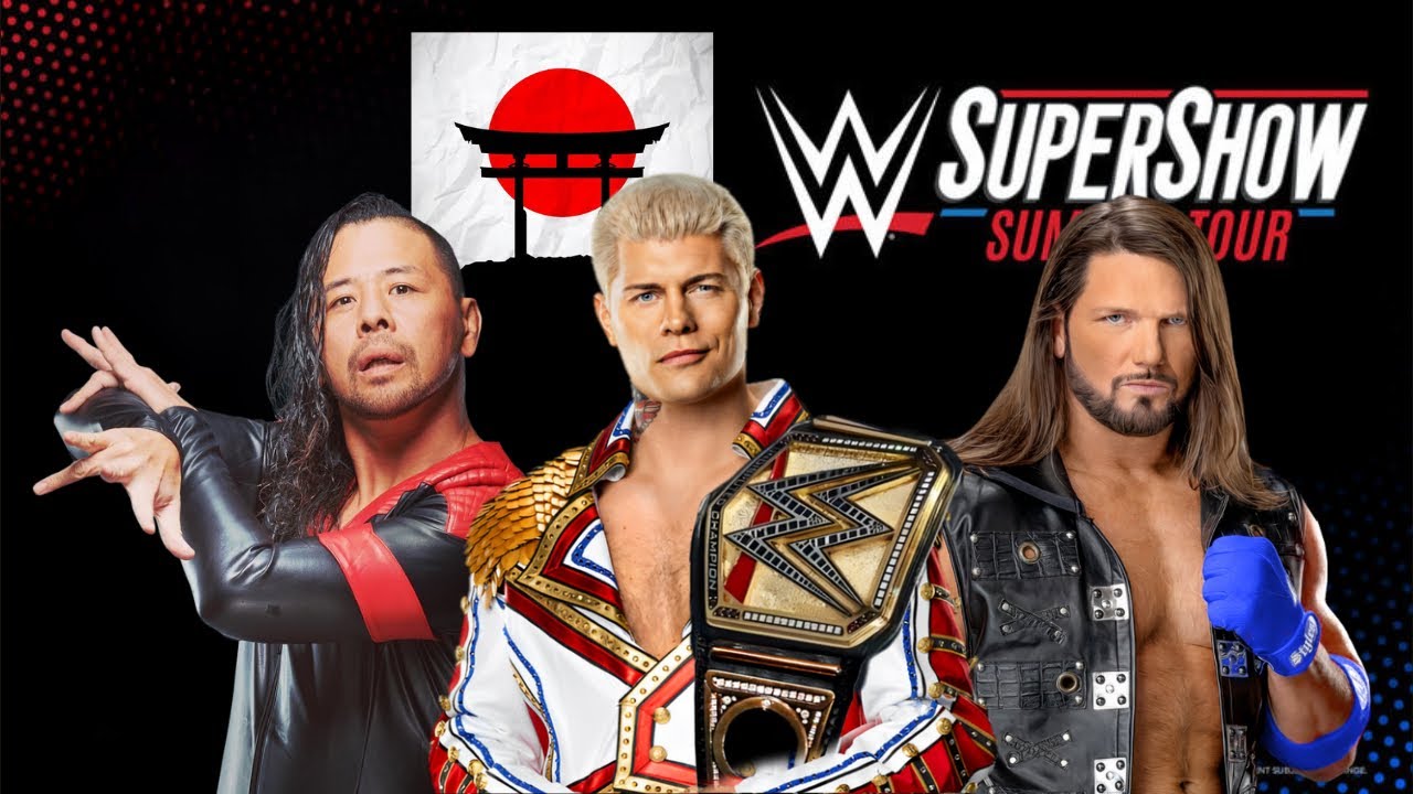【4K】WWE Tokyo: Cody Rhodes vs AJ Styles vs Shinsuke Nakamura (July 27, 2024) backdrop