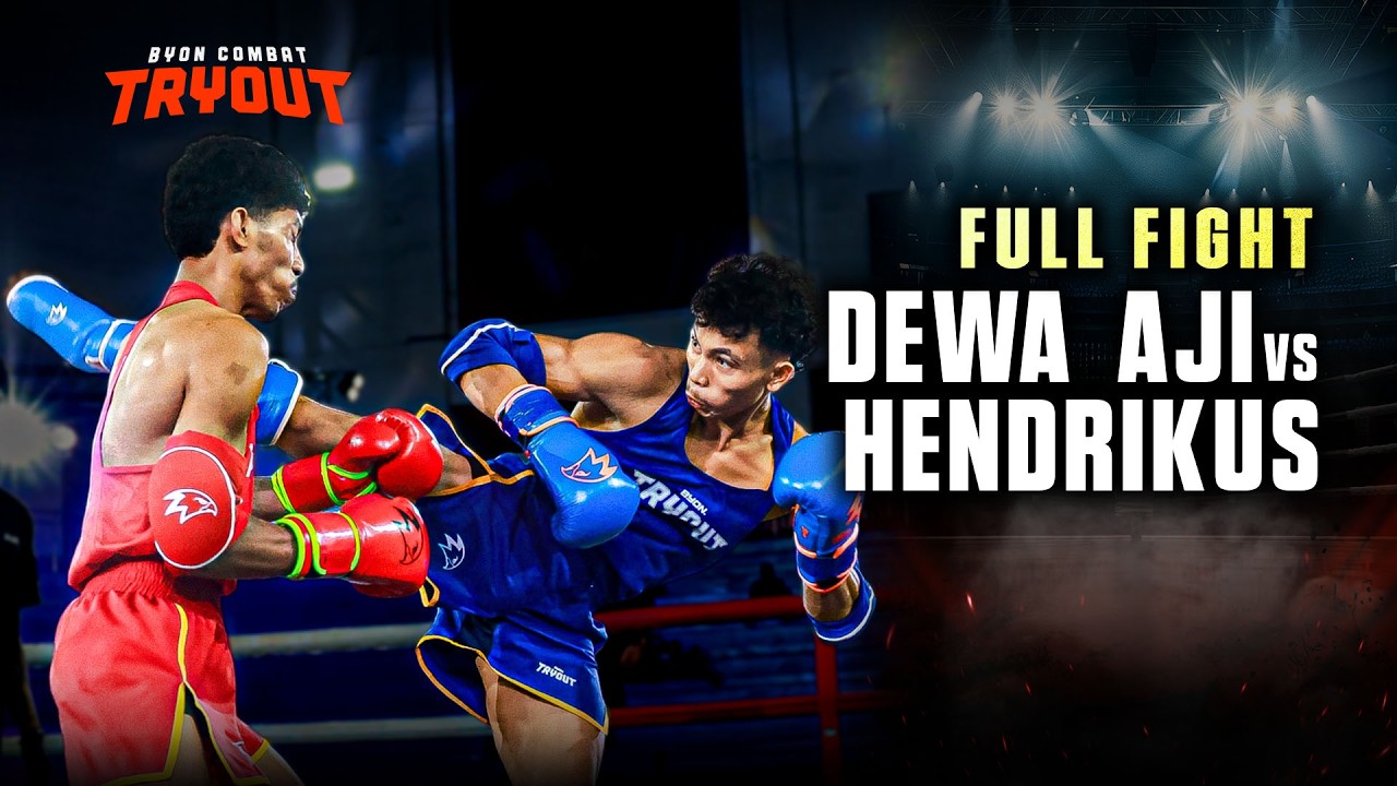 DEWA AJI SUKMA VS HENDRIKUS LELO (BYON TRYOUT 2 KICKSTRIKING BOUT) FREE FIGHT