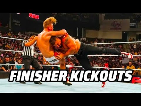 WWE Finisher Kickouts Compilation 