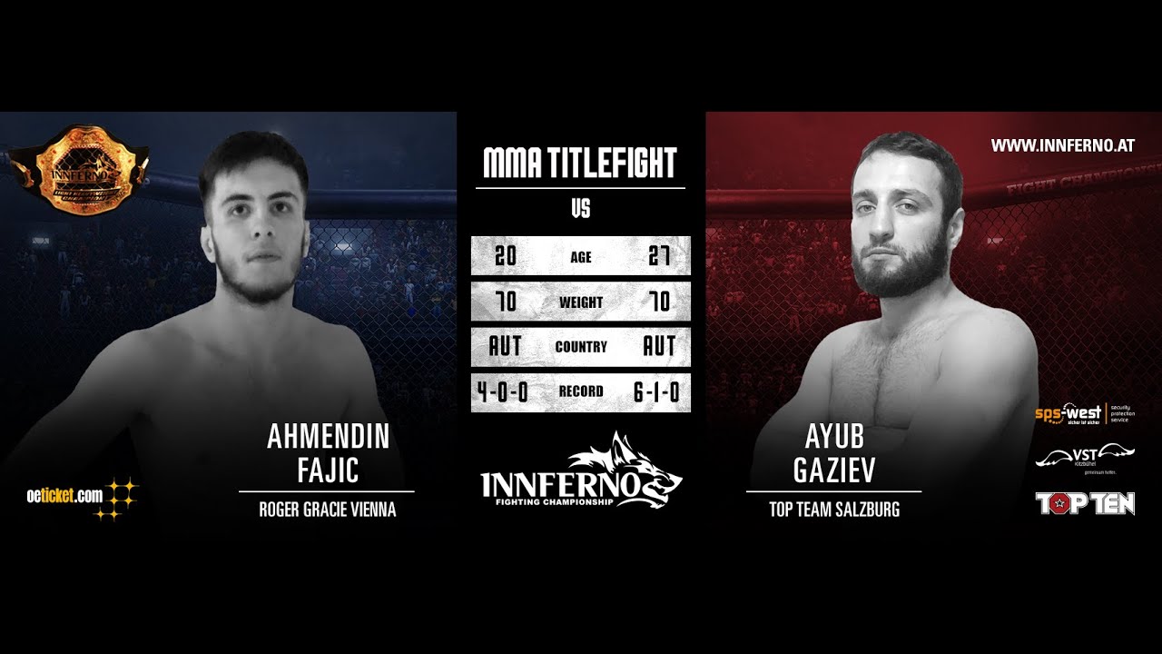 Free Fight - Fajic VS Gaziev - INNFERNO Fighting Championship 3