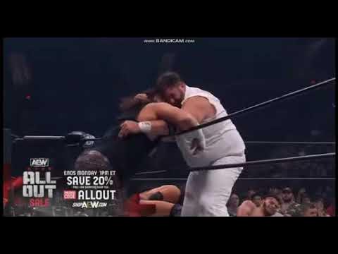 AEW Battle Royal Eliminations Part 3 background