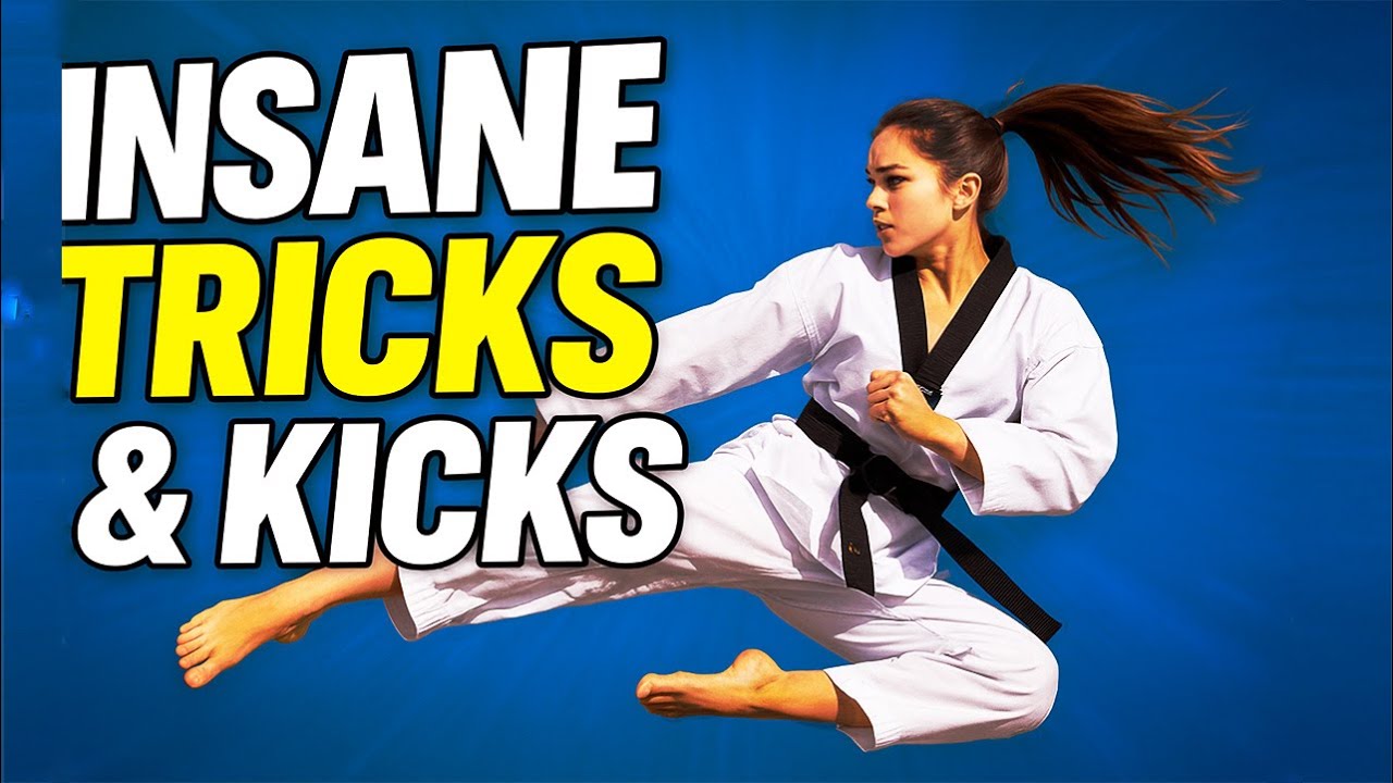 Insane Gymnastics Tricking + Taekwondo Kicks ๐ฅ | TKD Action backdrop